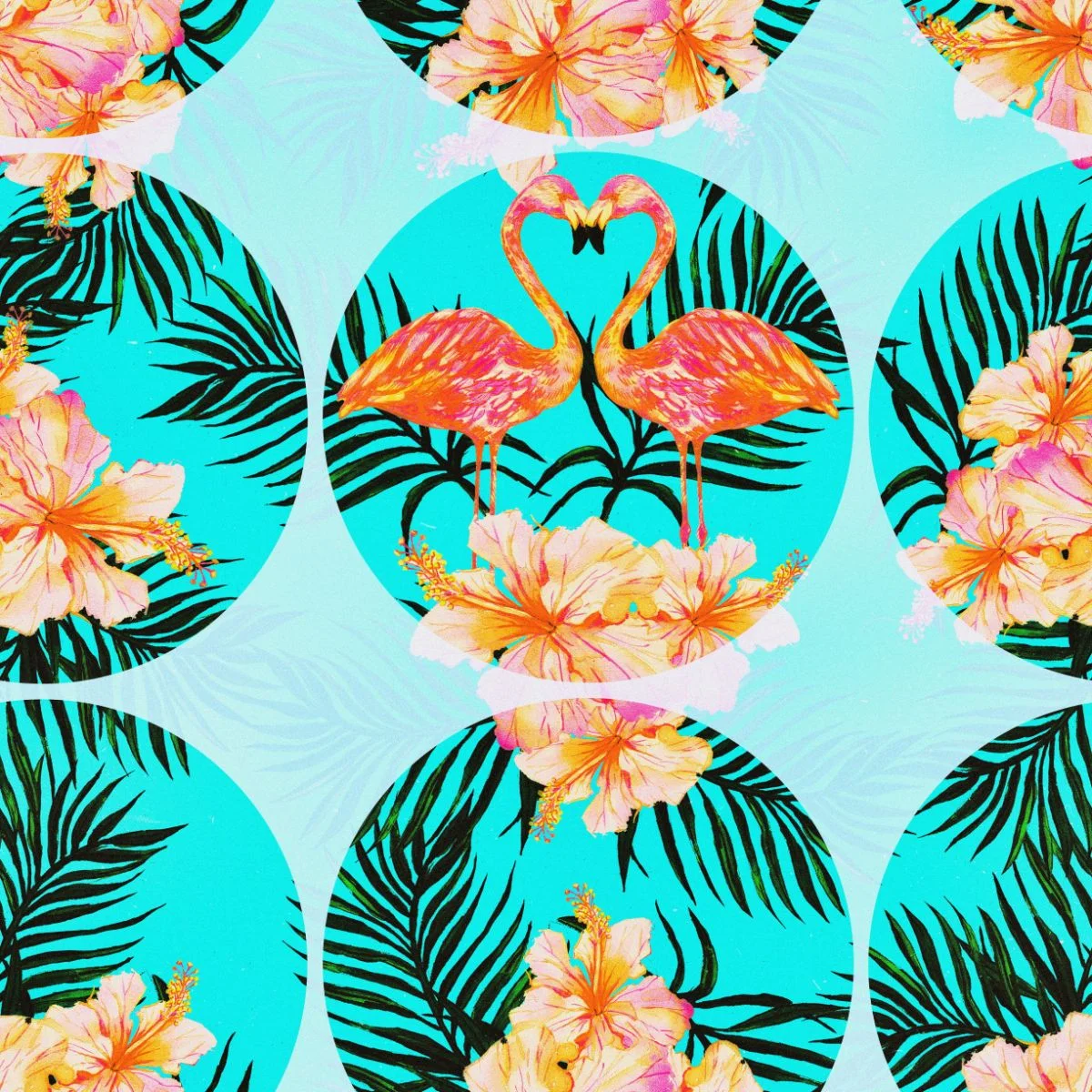 Tropical Flamingo Pattern Type